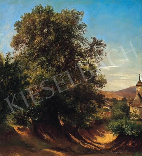 Brodszky, Sándor - Shadowy way on the border of the town | 17th Auction auction / 47 Lot