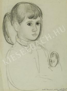  Szabó, Vladimir - Little girl with baby 