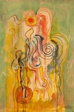 Orvos, András - Flowers in vase (1969)