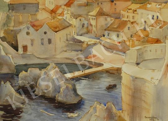  Gallé, Tibor - At the bastion (Dubrovnik) painting