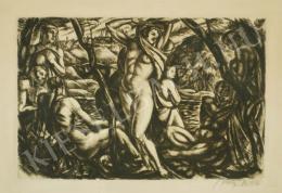 Uitz, Béla - Bathers (1916)