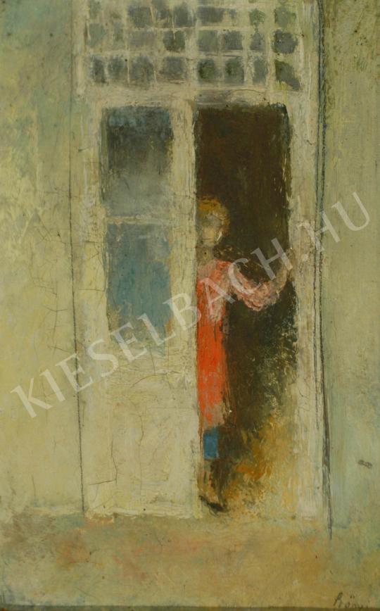  Szőnyi, István - Standing in the door painting