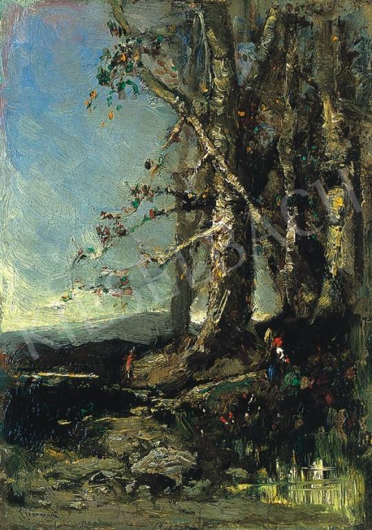 K. Spányi, Béla - In the forest | 17th Auction auction / 81 Lot