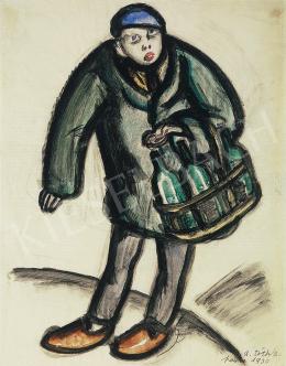 A. Tóth, Sándor - Drink-vendor, Paris, 1930 