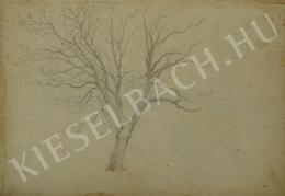 Kelety Gusztáv - Őszi hangulat (Fa levelek nélkül) (1870-es évek)