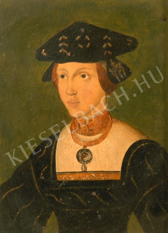  Túry Gyula - Habsburg Mária királyné portréja festménye
