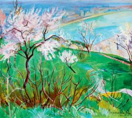  Bornemisza, Géza - Spring on Gellért Hill (View in the Danube) (1923)