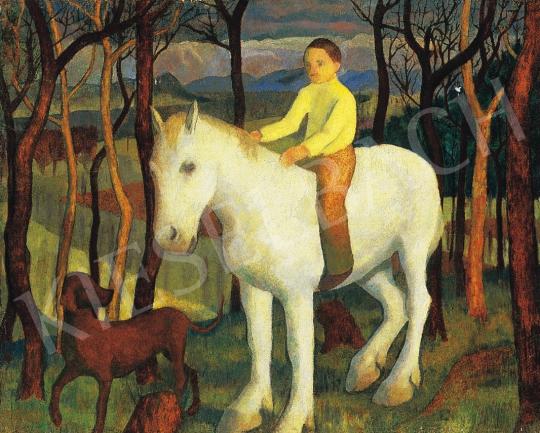 Hegedűs, Endre - Spring (On a white horse) | 17th Auction auction / 99 Lot