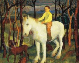 Hegedűs, Endre - Spring (On a white horse) 