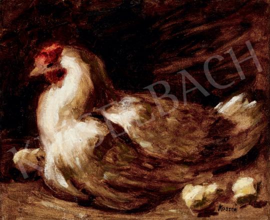  Koszta, József - Hen with Chicks | 41th Auction auction / 31 Lot