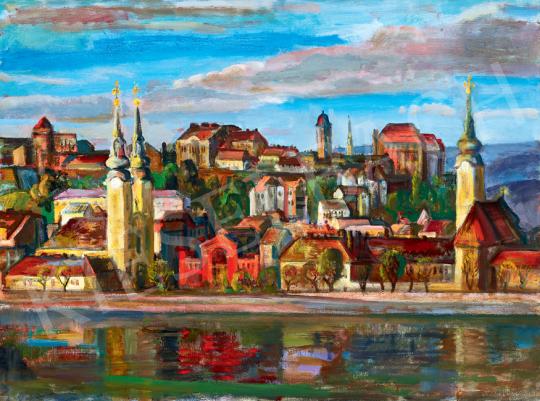  Szabó, Vladimir - Buda View with the Danube | 41th Auction auction / 33 Lot