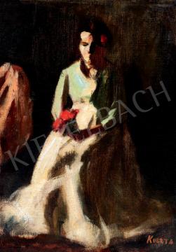  Koszta, József - Girl with Flowers | 41th Auction auction / 35 Lot