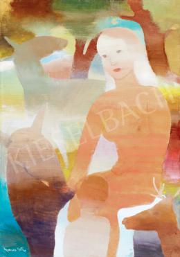 Gyenes, Gitta - Girl with Deers 