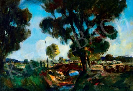  Iványi Grünwald, Béla - Brook-Side with Trees | 41th Auction auction / 86 Lot