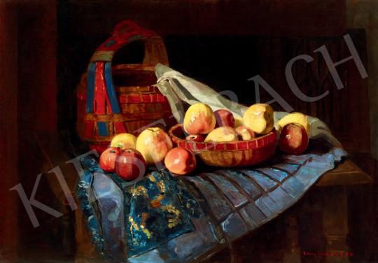  K. Madarász, Adeline - Still-Life with Apples | 41th Auction auction / 94 Lot