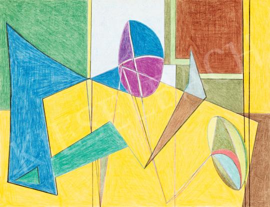 Marosán, Gyula - Abstract Composition | 41th Auction auction / 138 Lot