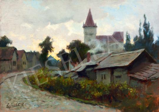  Edvi Illés, Aladár - Town Scene | 41th Auction auction / 148 Lot