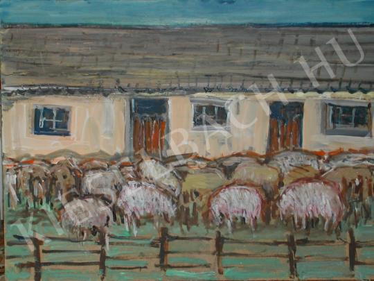 Fülöp, Sándor - Sheep painting