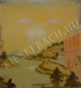 Vasvári, József - Italian Town (1966)