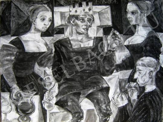Ughy, Miklós - King Aba painting