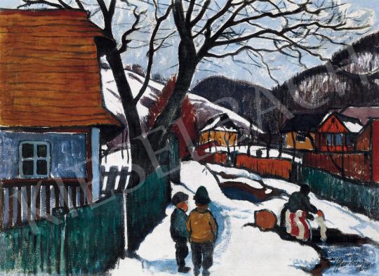 Ziffer, Sándor - Winter in Nagybánya | 42th Auction auction / 24. Lot