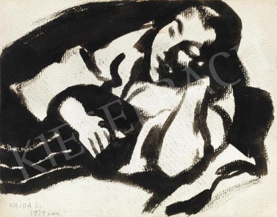 Vajda, Lajos - Girl Resting | 42th Auction auction / 25. Lot