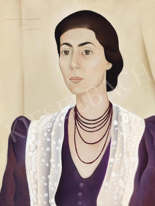  Basilides, Barna - The Portrait of Noemi Ferrari de Carlis (Girl from Udine) | 42th Auction auction / 28. Lot