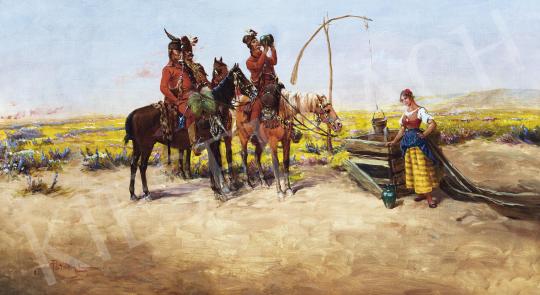  Pataky, László - By the Well (Rákóczy's Warriors) | 42th Auction auction / 43. Lot