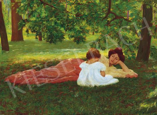  Kunffy, Lajos - In the Park (Idyll) | 42th Auction auction / 61. Lot