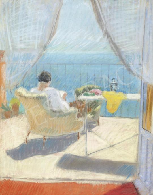 Berény, Róbert - Taormina (On the Terrace) | 42th Auction auction / 70. Lot