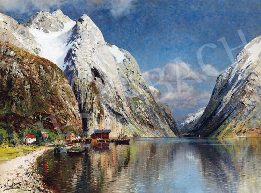 Kaufmann, Karl - Északi táj (Fjord) | 42. Aukció aukció / 80. tétel