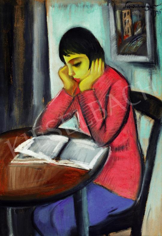  Schönberger, Armand - Girl Reading | 42th Auction auction / 97. Lot