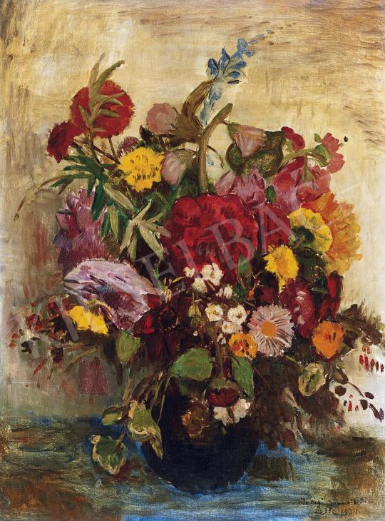  Iványi Grünwald, Béla - Still-life of Flowers | 42th Auction auction / 146. Lot