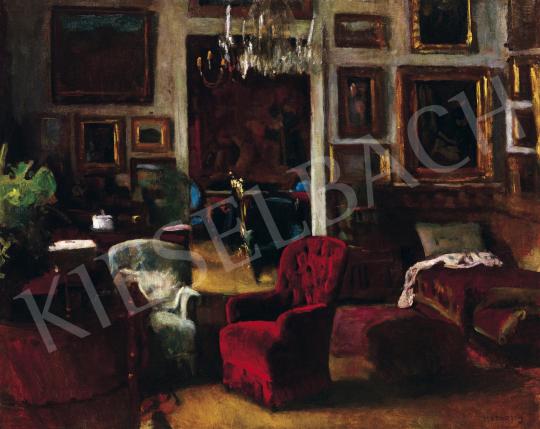 Hatvany, Ferenc - Saloon in the Hatvany Villa | 42th Auction auction / 162. Lot