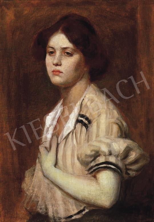 Székely, Bertalan - Girl in a blouse | 17th Auction auction / 149 Lot