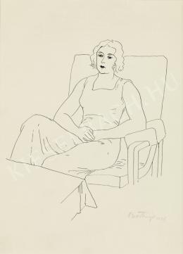  Bortnyik, Sándor - Sitting Woman (1928)
