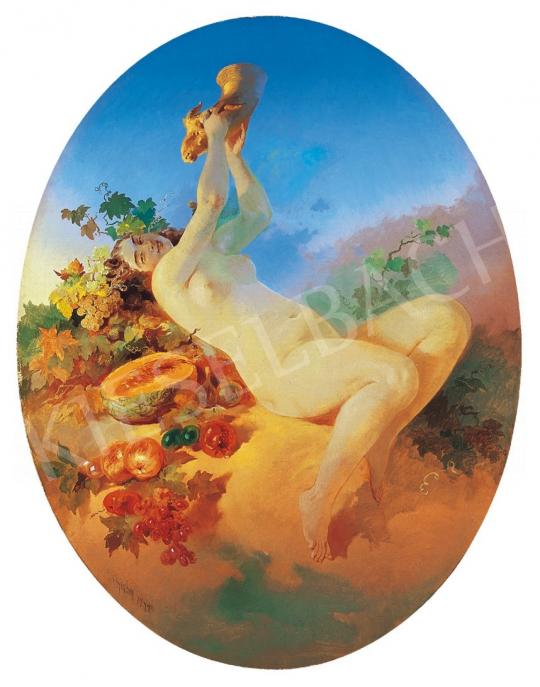  Zichy, Mihály - Bacchante, 1872 | 17th Auction auction / 155 Lot
