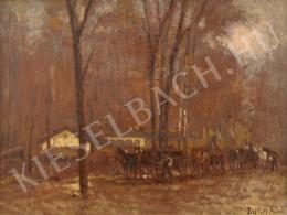  Berkes, Antal - Horses in the Forest (1906)