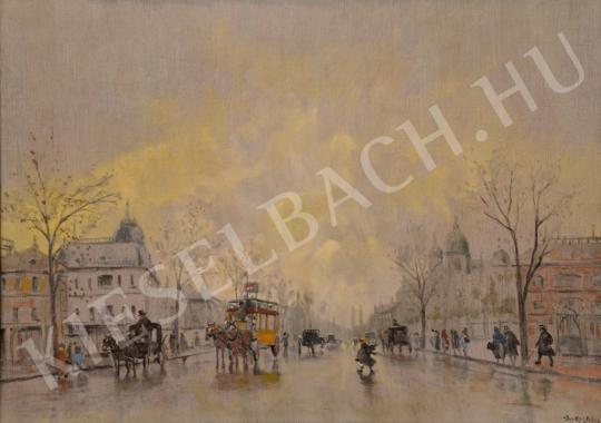 For sale  Berkes, Antal - Yellow Horse Carriage 's painting