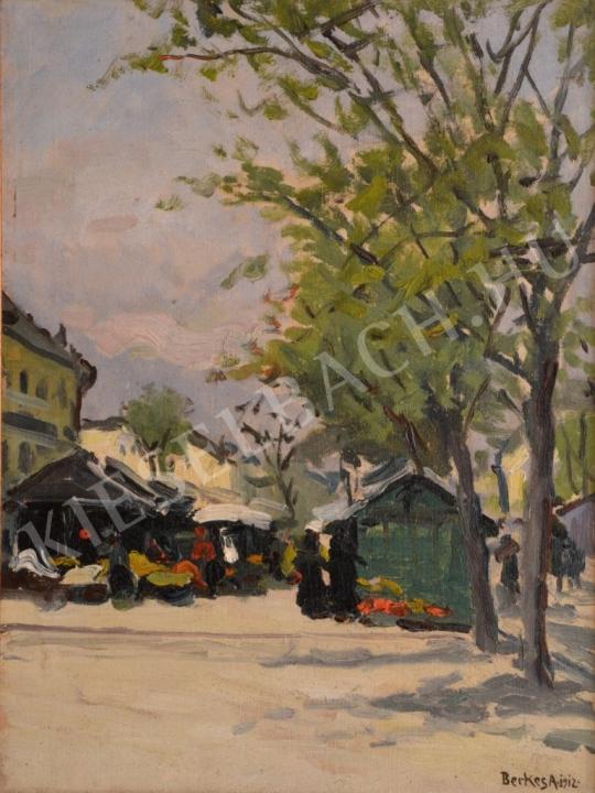 For sale  Berkes, Antal - Flower Market 's painting