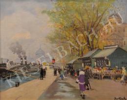  Berkes, Antal - Market at the Quay (1930s)