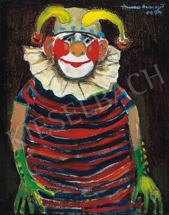  Anna, Margit - Clown in blue-red striped shirt | 17th Auction auction / 167 Lot