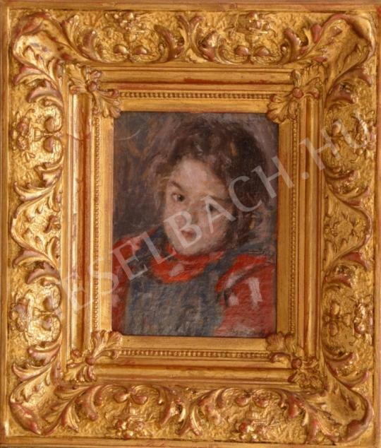 For sale  Berkes, Antal - Portrait of a Girl 's painting