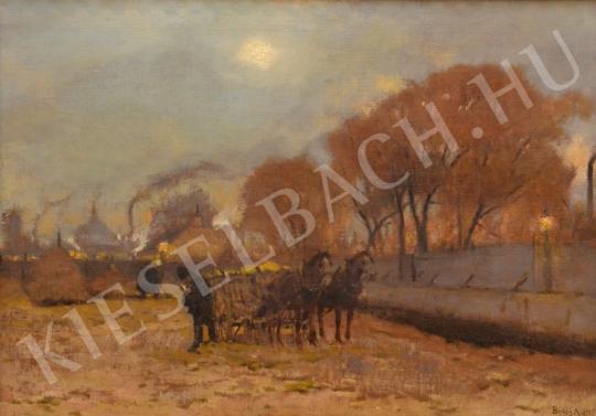 For sale  Berkes, Antal - Autumnal Works on the Fields 's painting