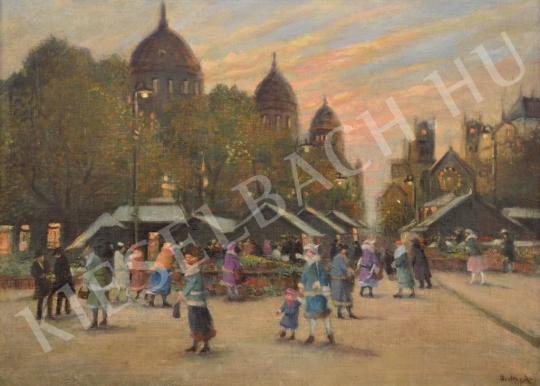 For sale  Berkes, Antal - Market under the Trees 's painting