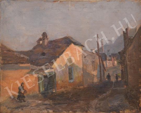 For sale Turmayer, Sándor - Narrow Street in Tabán 's painting