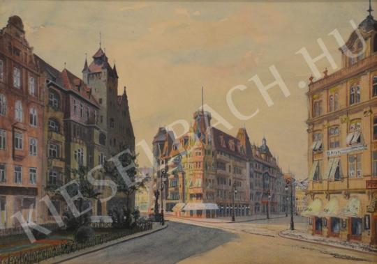 For sale Unknown Hungarian painter - Ideal City 's painting