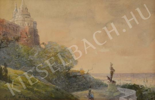 For sale  Háry, Gyula - Fishermen's Bastion at Buda Castle 's painting