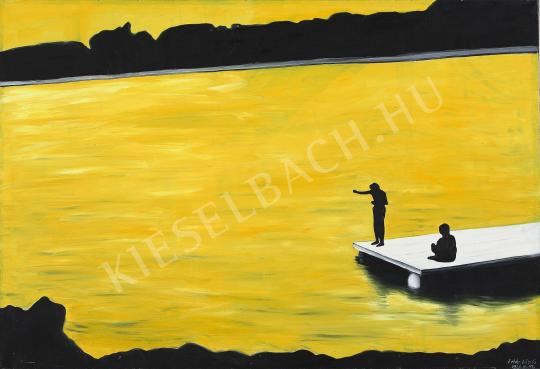  Fehér, László - Yellow River painting