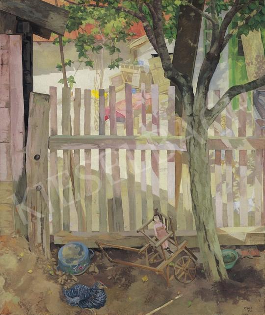  Duray, Tibor - Shadowy-sunlit yard (Szolnok) | 17th Auction auction / 192 Lot